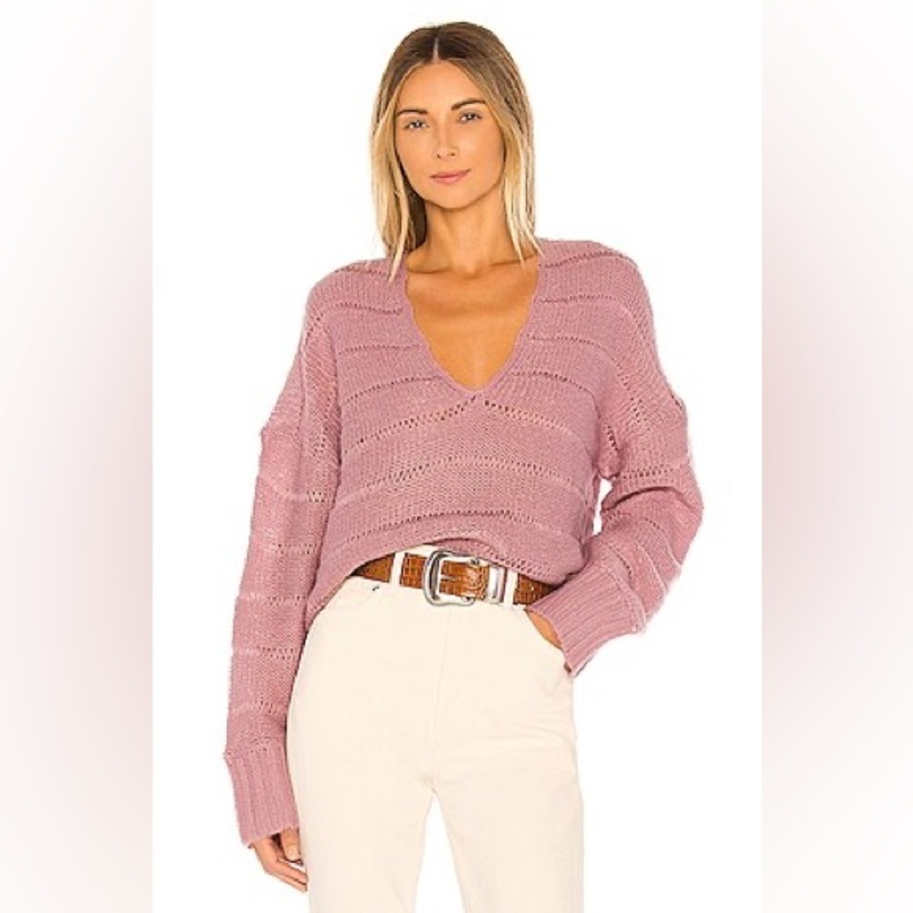 MAJORELLE Brenda Sweater in Dusty Lilac Color Dusty Lilac size XS